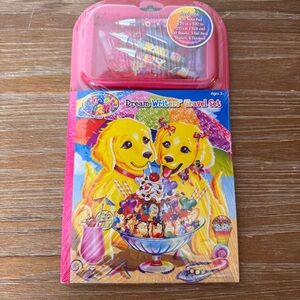 Lisa Frank Dream Writers Travel Set Mini Notepad 3 Gel Pens